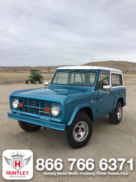 1969 Blue Ford Bronco SUV