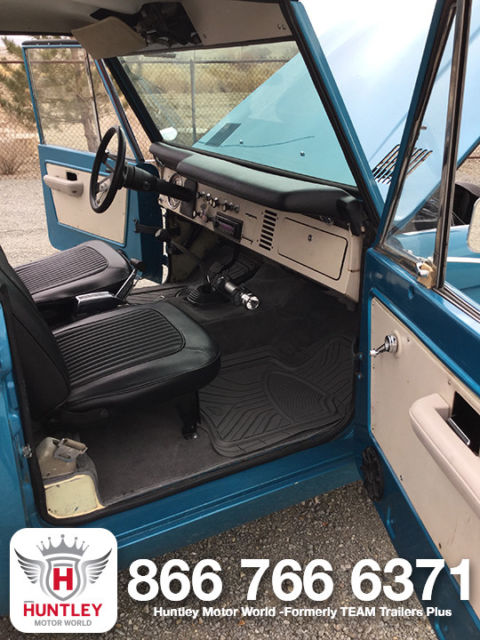 1969 Blue Ford Bronco SUV