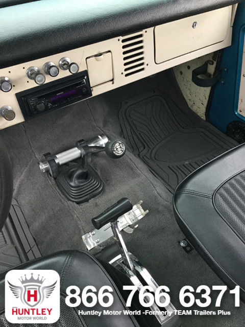 1969 Blue Ford Bronco SUV