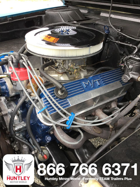 1969 Blue Ford Bronco SUV