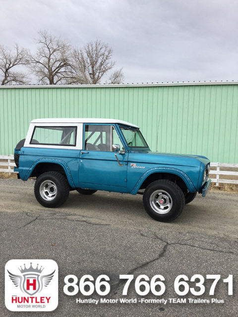 1969 Blue Ford Bronco SUV