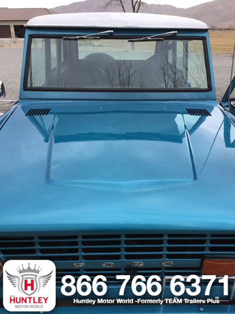 1969 Blue Ford Bronco SUV