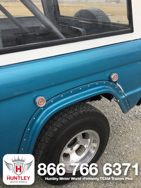 1969 Blue Ford Bronco SUV