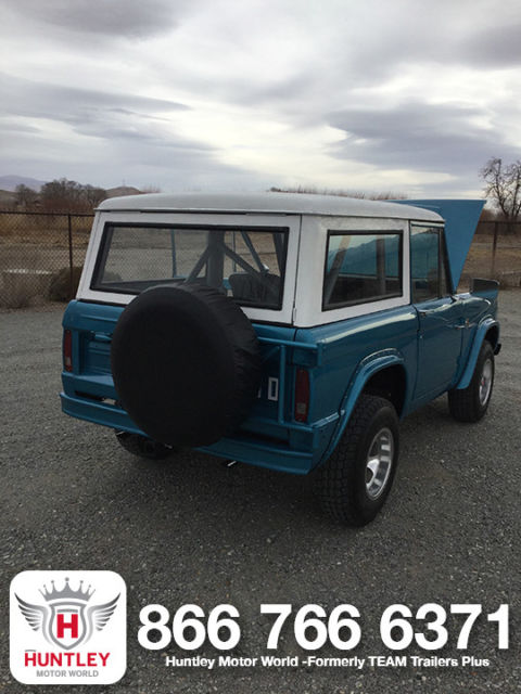 1969 Blue Ford Bronco SUV