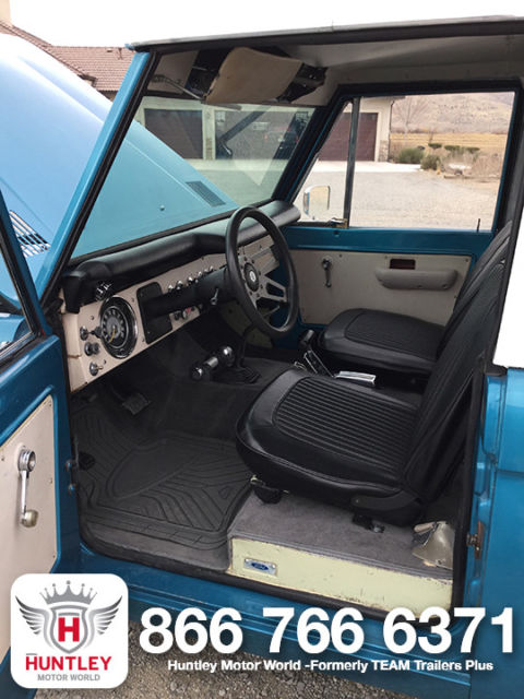 1969 Blue Ford Bronco SUV