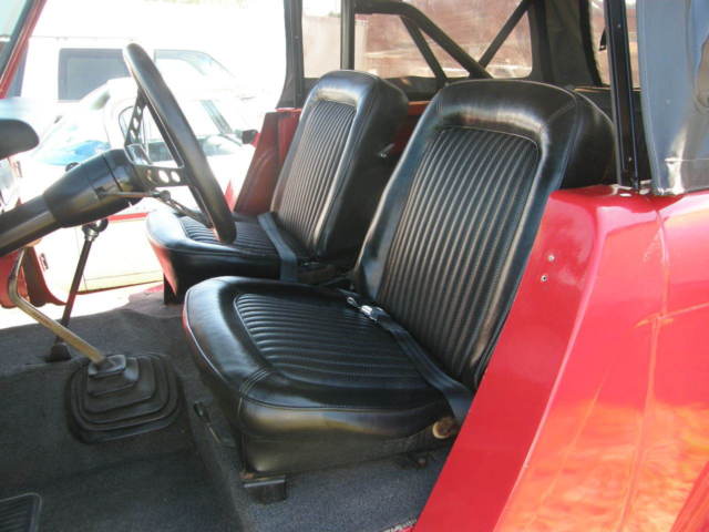 1969 Red Ford Bronco