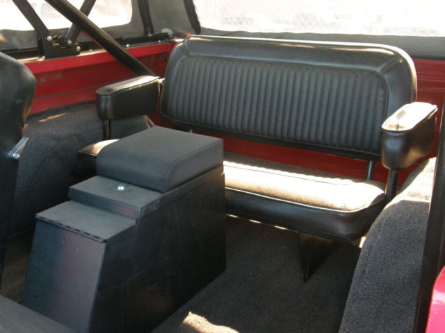 1969 Red Ford Bronco