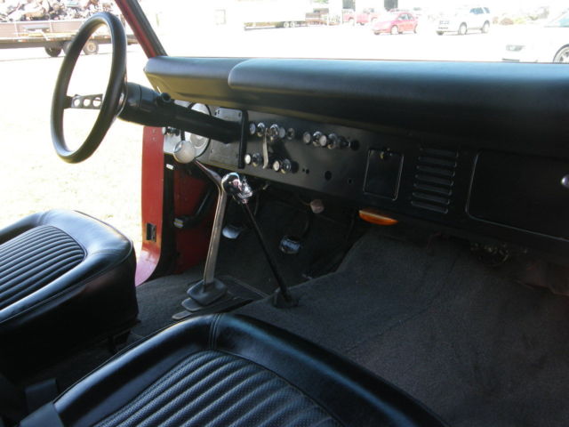 1969 Red Ford Bronco