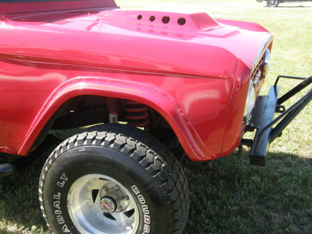 1969 Red Ford Bronco