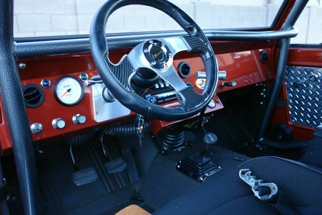 1969 Orange Ford Bronco --