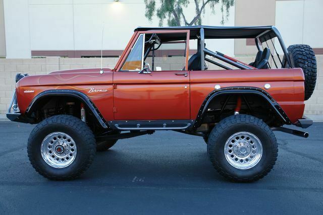1969 Orange Ford Bronco --
