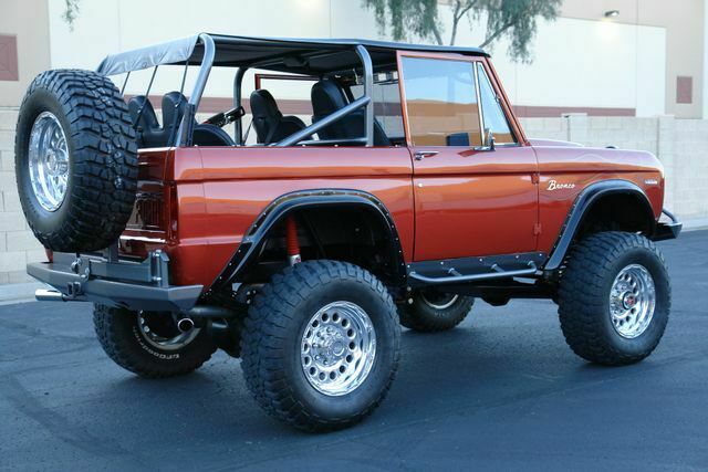 1969 Orange Ford Bronco --