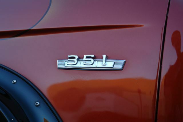 1969 Orange Ford Bronco --