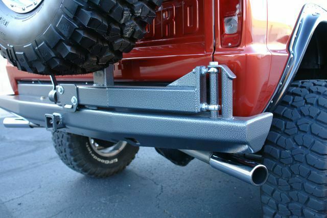 1969 Orange Ford Bronco --