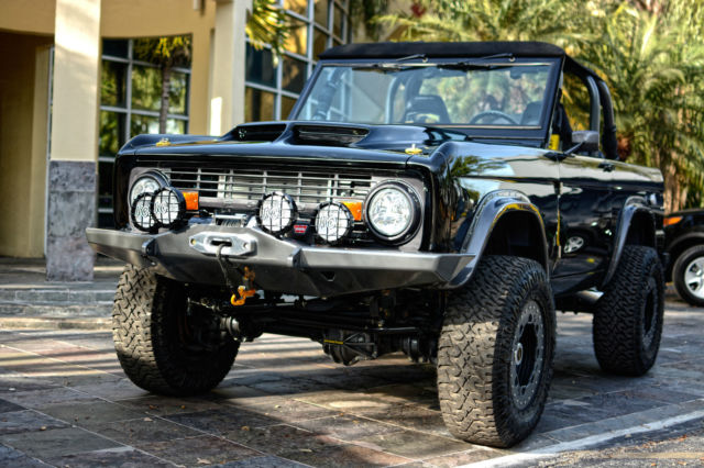 1969 Black Ford Bronco SUV