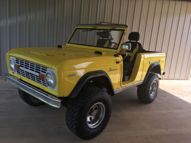 1969 Yellow Ford Bronco