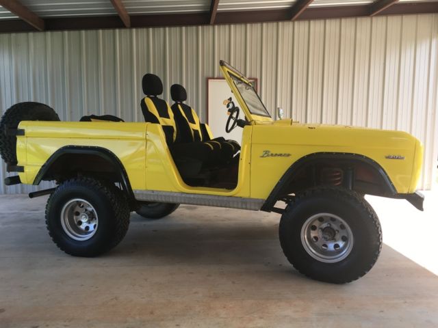 1969 Yellow Ford Bronco
