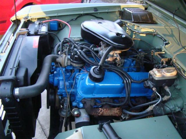 1969 Boxwood Green Ford Bronco original 1/2 Cab