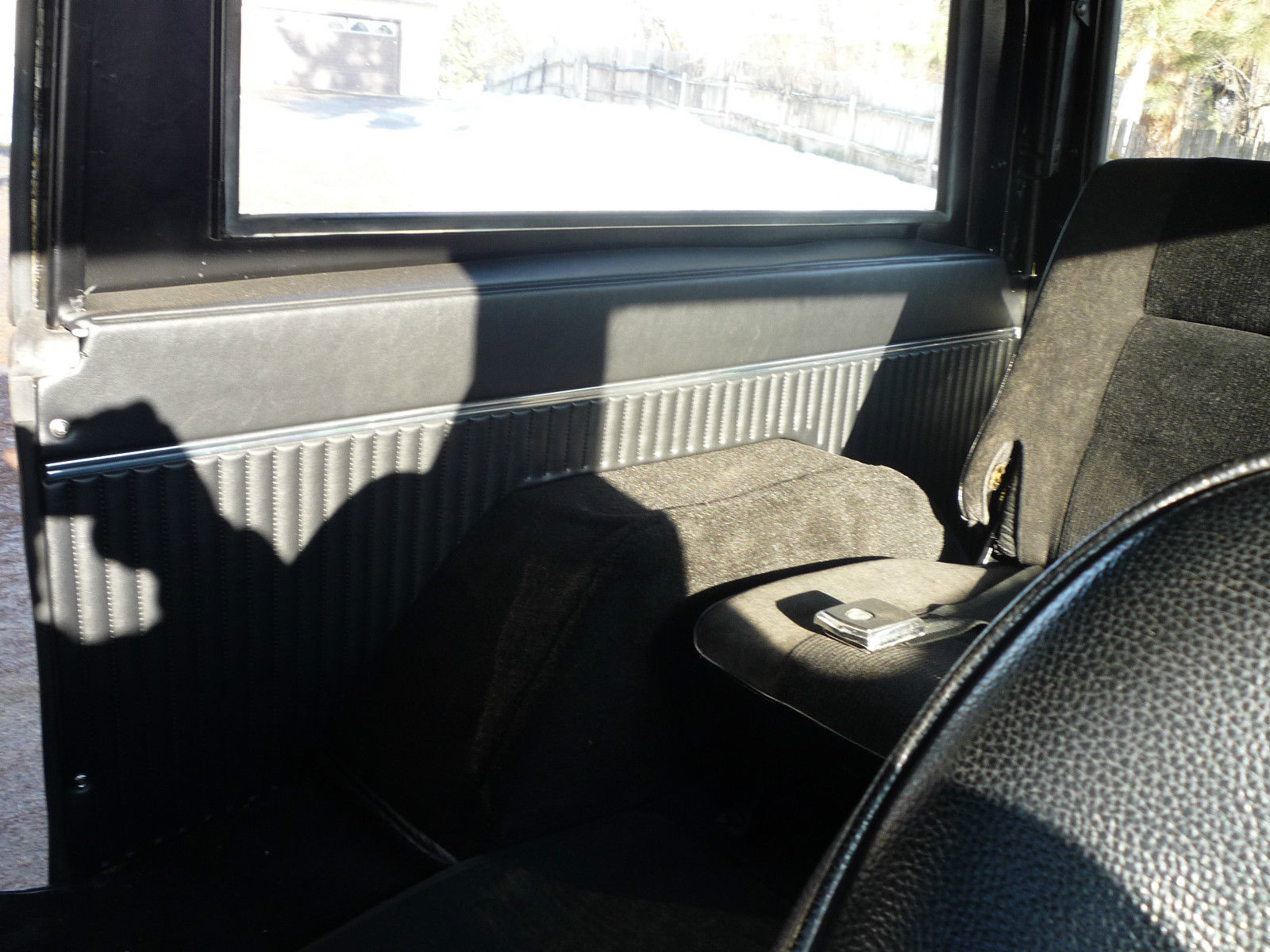 1969 Blue Ford Bronco Convertible hard top