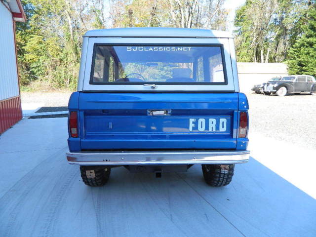 1969 Blue Ford Bronco SUV