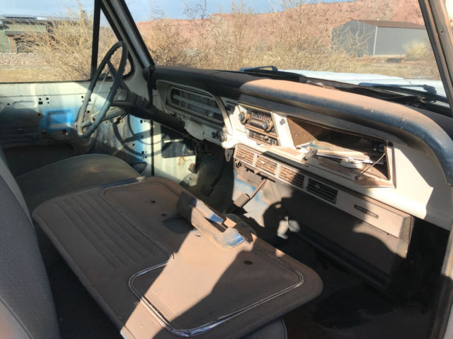 1969 White Ford F-250 Standard Cab Pickup