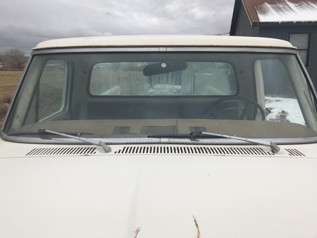 1969 White Ford F-250 Standard Cab Pickup