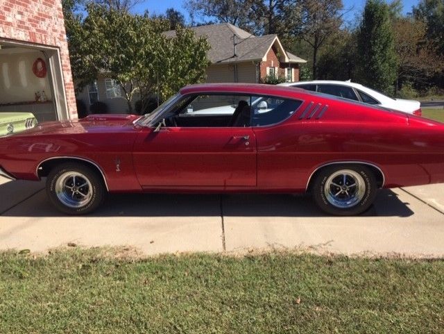 1969 Orange Ford Torino