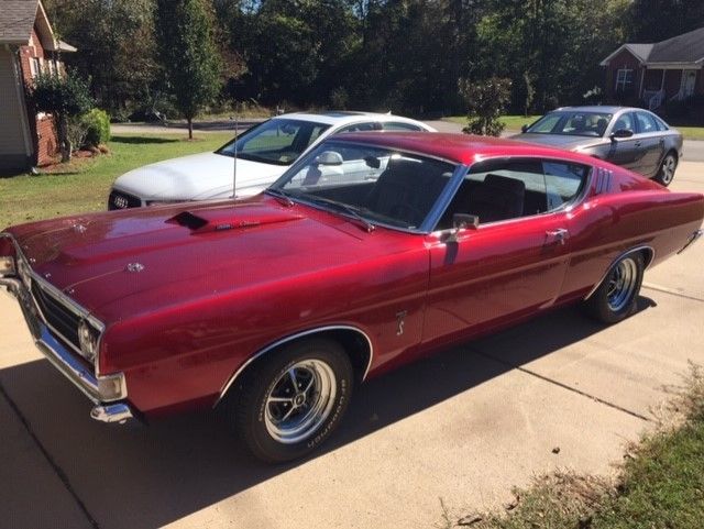 1969 Orange Ford Torino