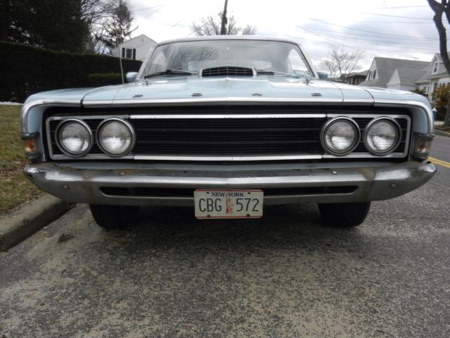 1969 Blue Ford Torino