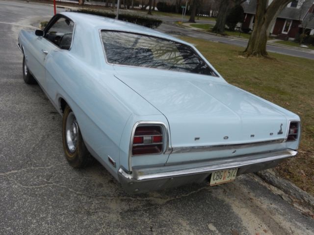 1969 Blue Ford Torino