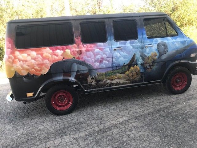 1969 Hand Painted Ford E-Series Van