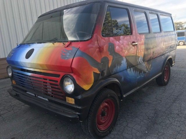 1969 Hand Painted Ford E-Series Van
