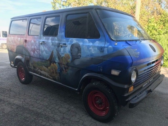 1969 Hand Painted Ford E-Series Van