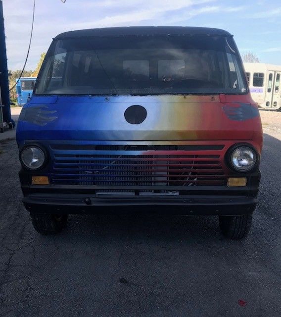 1969 Hand Painted Ford E-Series Van