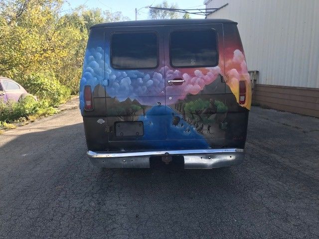 1969 Hand Painted Ford E-Series Van