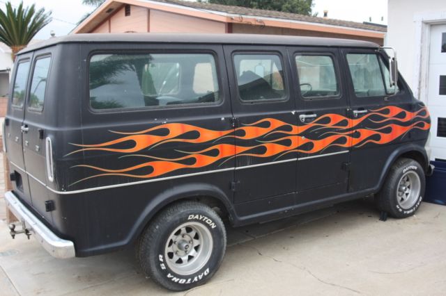 1969 BLACK Ford E-Series Van VAV