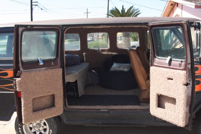 1969 BLACK Ford E-Series Van VAV