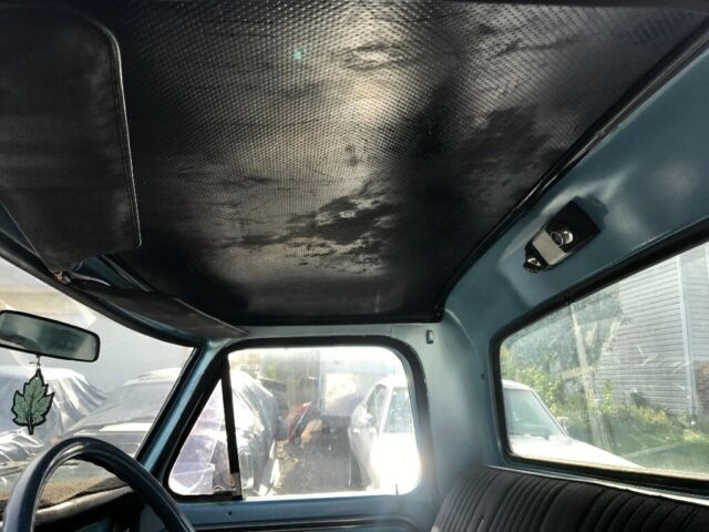 1969 Blue Ford F-100 Standard Cab Pickup