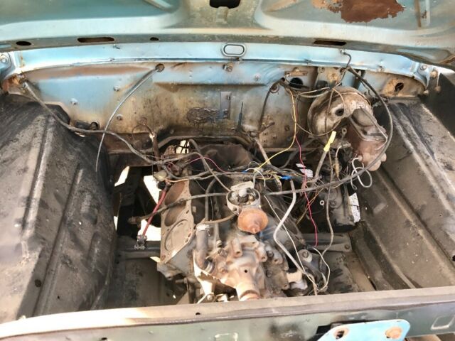 1969 Blue Ford F-100 Standard Cab Pickup