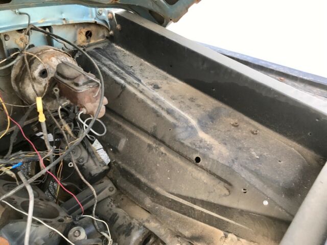 1969 Blue Ford F-100 Standard Cab Pickup