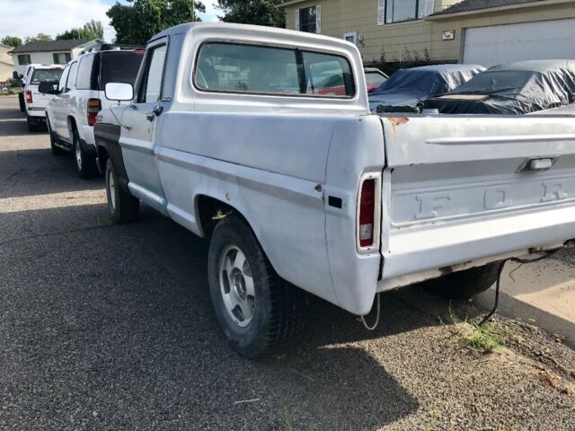 1969 Blue Ford F-100 Standard Cab Pickup