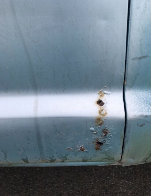 1969 Blue Ford F-100 Standard Cab Pickup