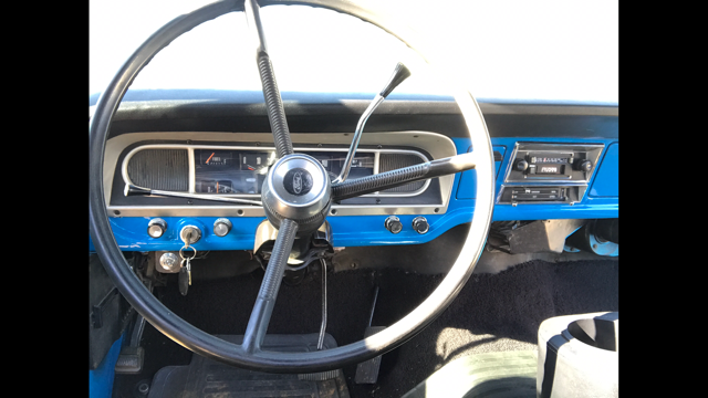 1969 Blue Ford F-100