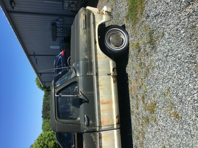 1969 Green Ford F-100 Standard Cab Pickup