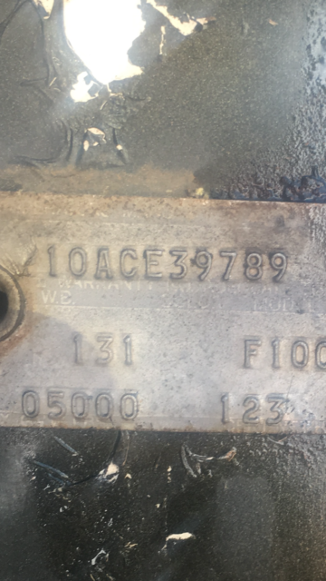 1969 Green Ford F-100 Standard Cab Pickup