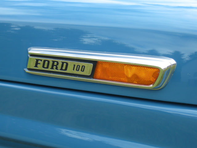 1969 Blue Ford F-100 Pick Up