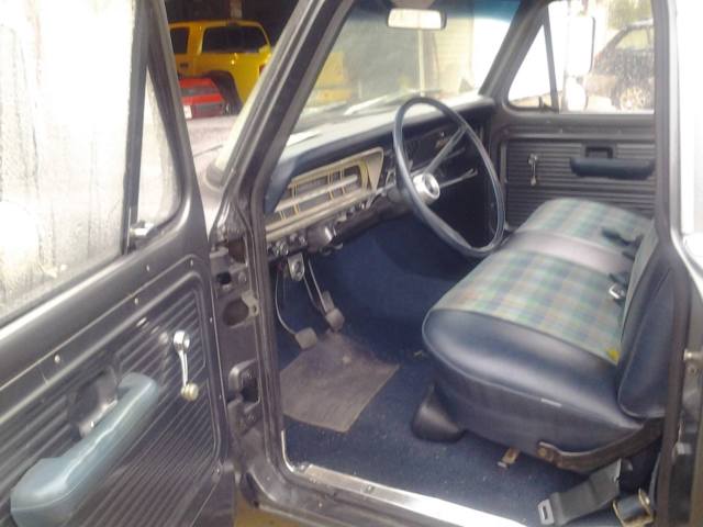 1969 Gray Ford F-100 Standard Cab Pickup