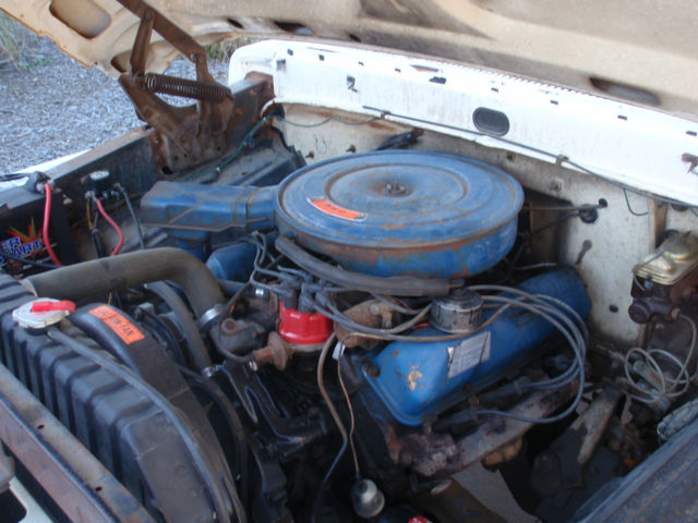 1969 White Ford F-100