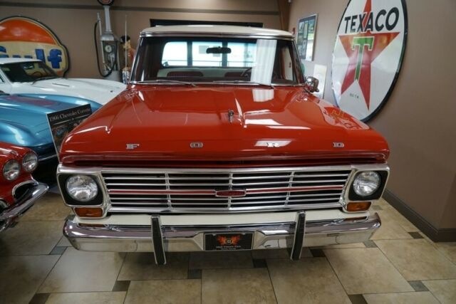 1969 Red Ford F-100 --