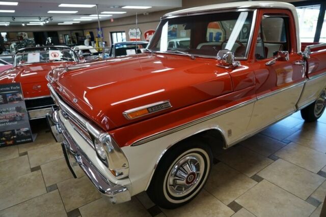 1969 Red Ford F-100 --